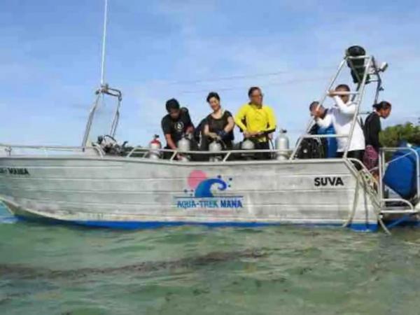 Mana Lagoon Backpackers Mana Island Exterior foto