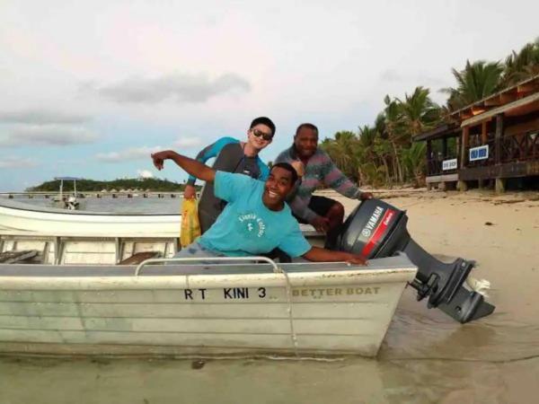 Mana Lagoon Backpackers Mana Island Exterior foto