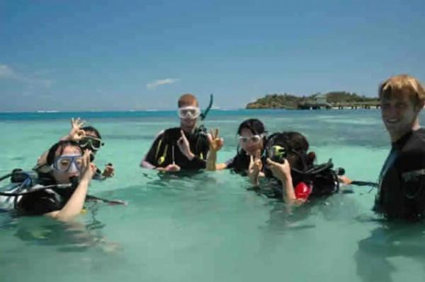 Mana Lagoon Backpackers Mana Island Exterior foto