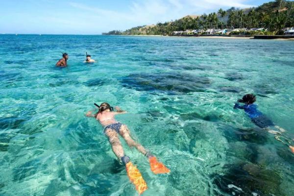 Mana Lagoon Backpackers Mana Island Exterior foto